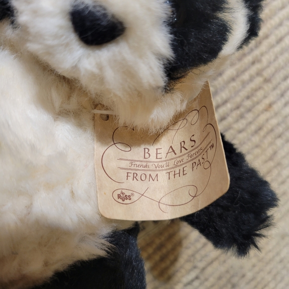 Vintage Russ Bears from the Past mini panda teddy bear - Picture 2 of 6